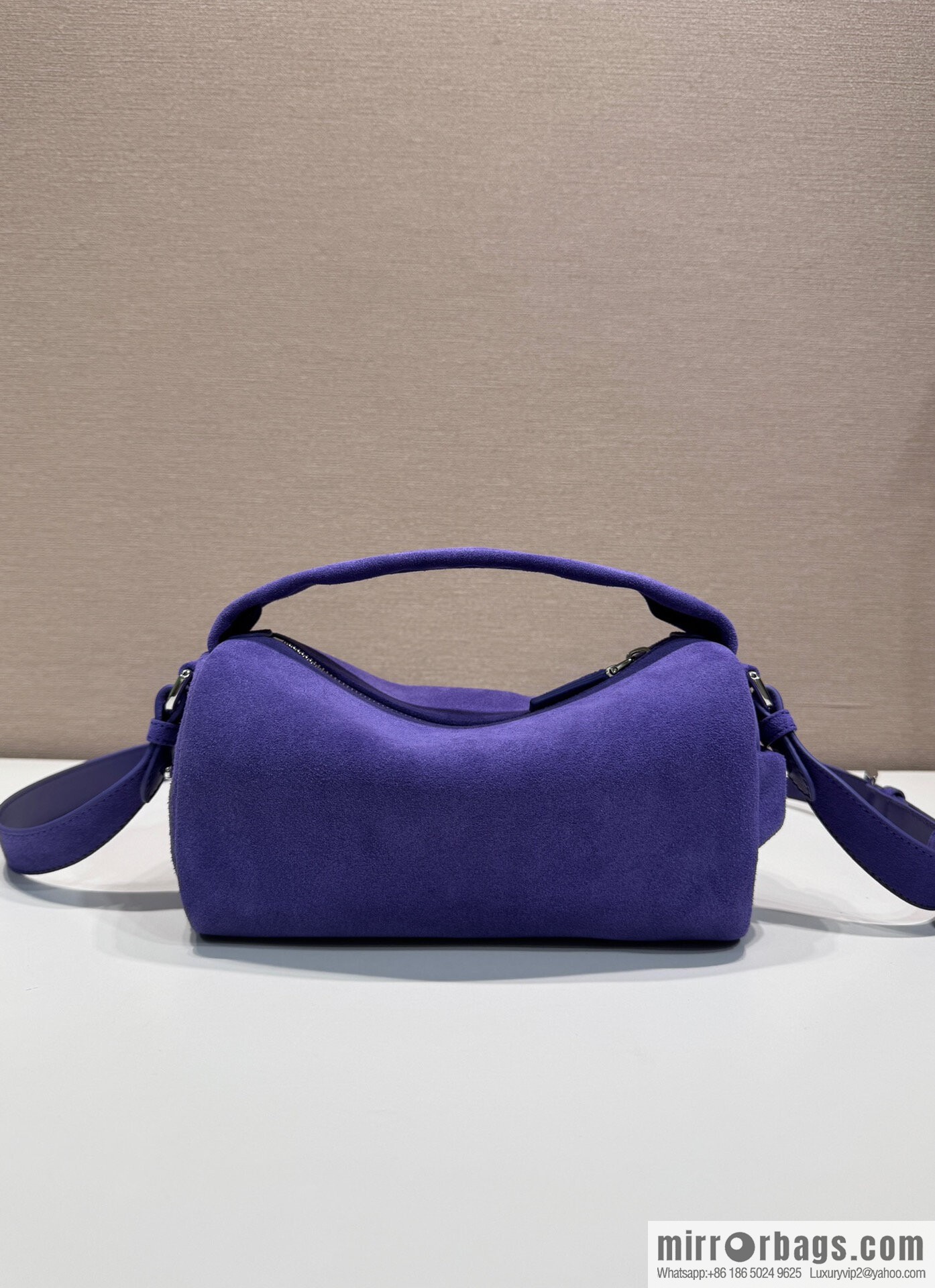 PRADA 🎉 New Boston 🎉 2VH188 Suede🎉🎉