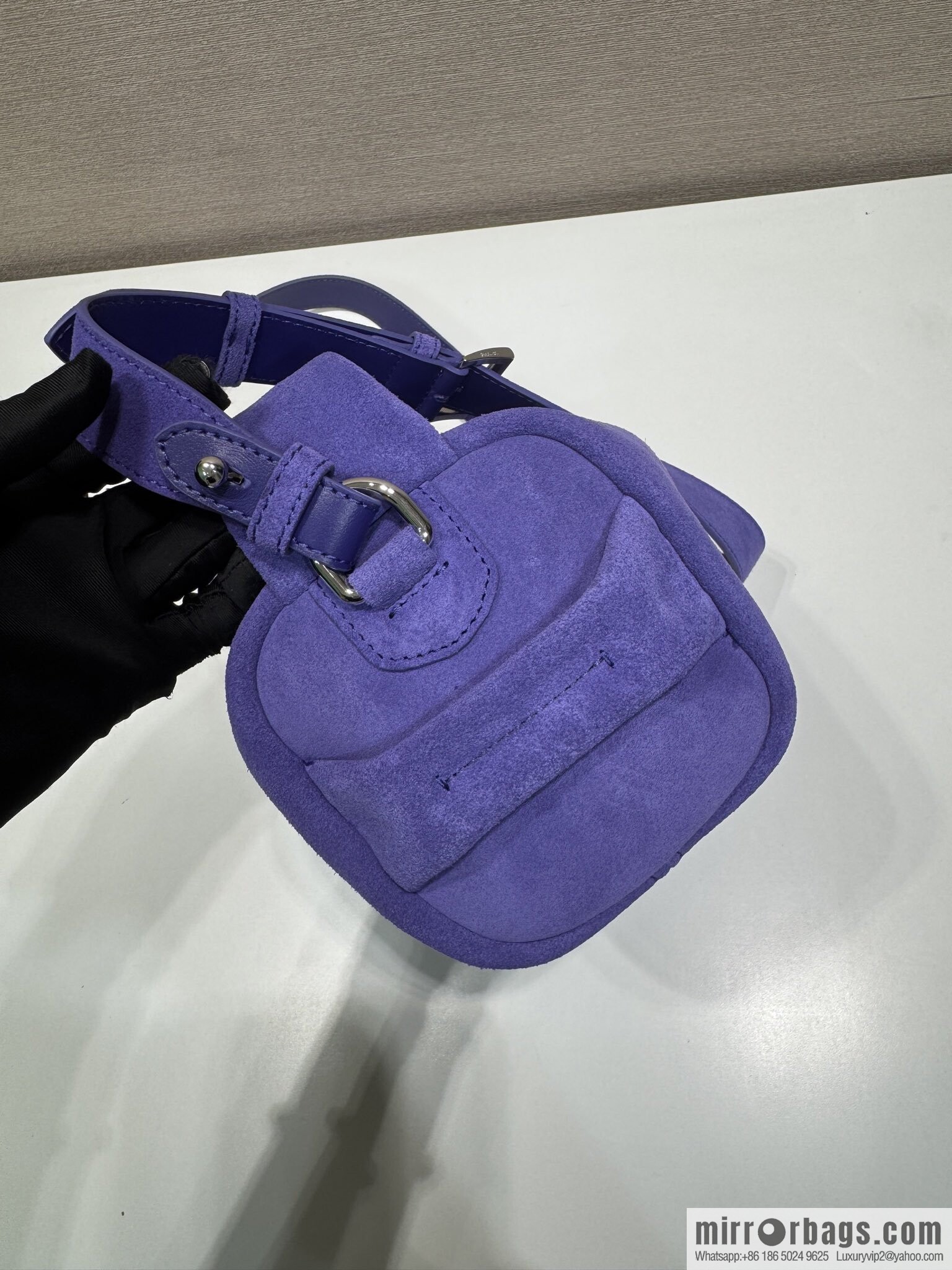 PRADA 🎉 New Boston 🎉 2VH188 Suede🎉🎉