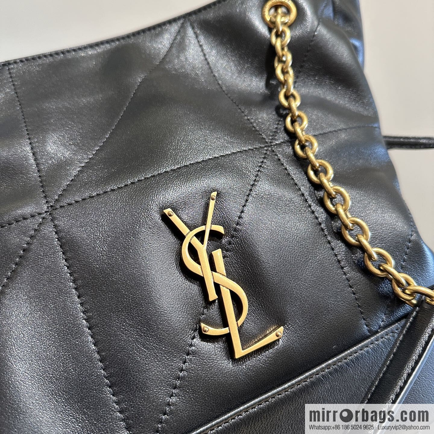 YSL 𝗝𝗮𝗺𝗶𝗲 𝟰.𝟯 small 𝗣𝗢𝗖𝗛𝗢𝗡_ lucky bag bucket bag 833948 black