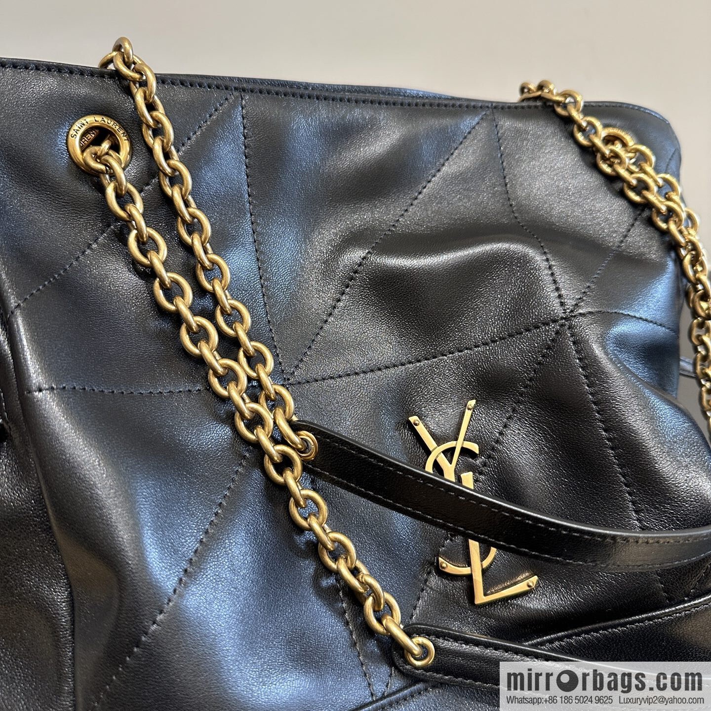 YSL 𝗝𝗮𝗺𝗶𝗲 𝟰.𝟯 small 𝗣𝗢𝗖𝗛𝗢𝗡_ lucky bag bucket bag 833948 black
