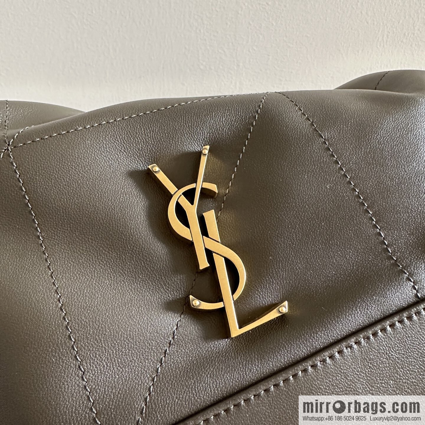 YSL 𝗝𝗮𝗺𝗶𝗲 𝟰.𝟯 large 𝗣𝗢𝗖𝗛𝗢𝗡_ lucky bag bucket bag 809824 musk green