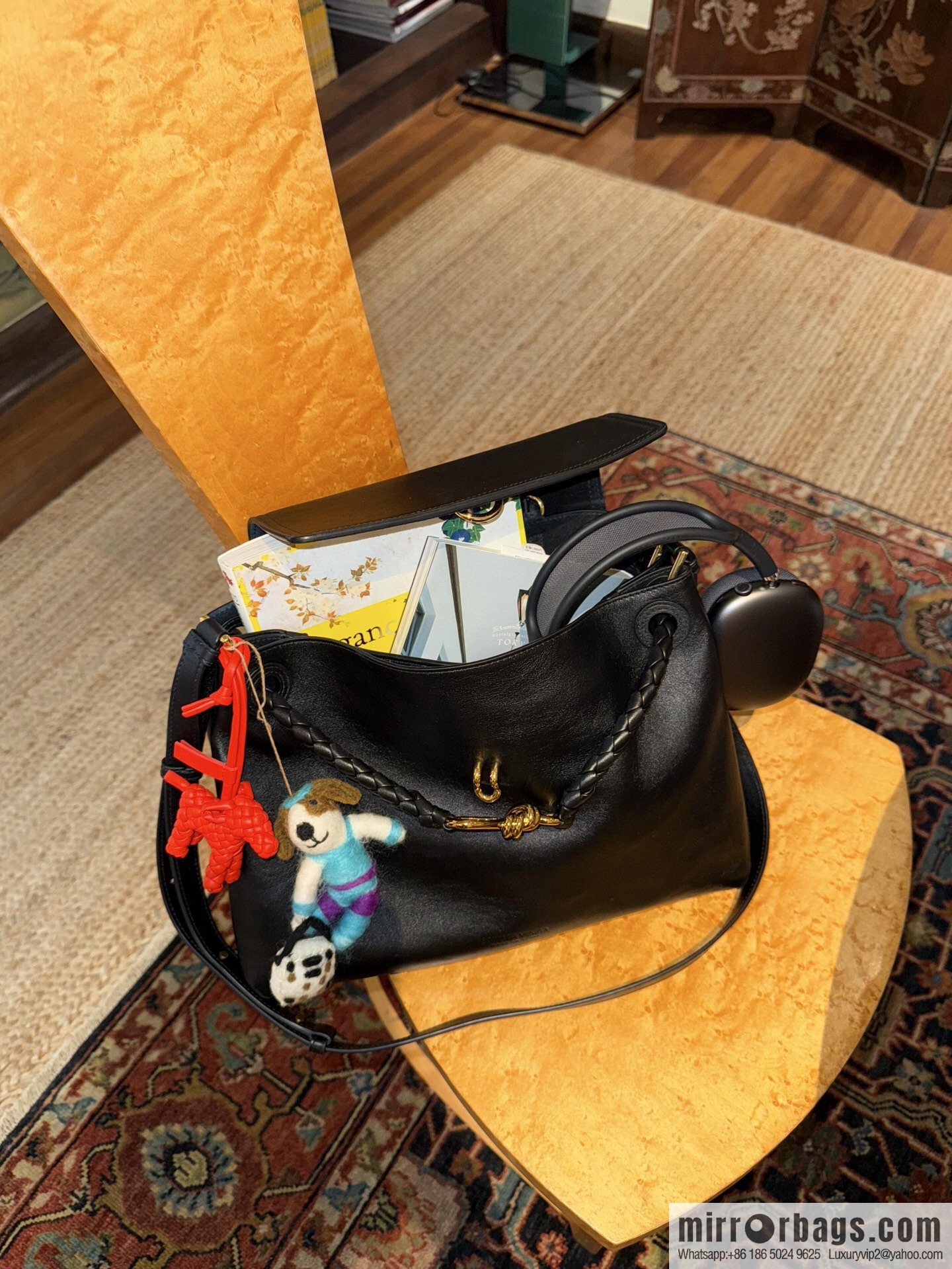 BV Ciao Ciao Handbag 817231 Black