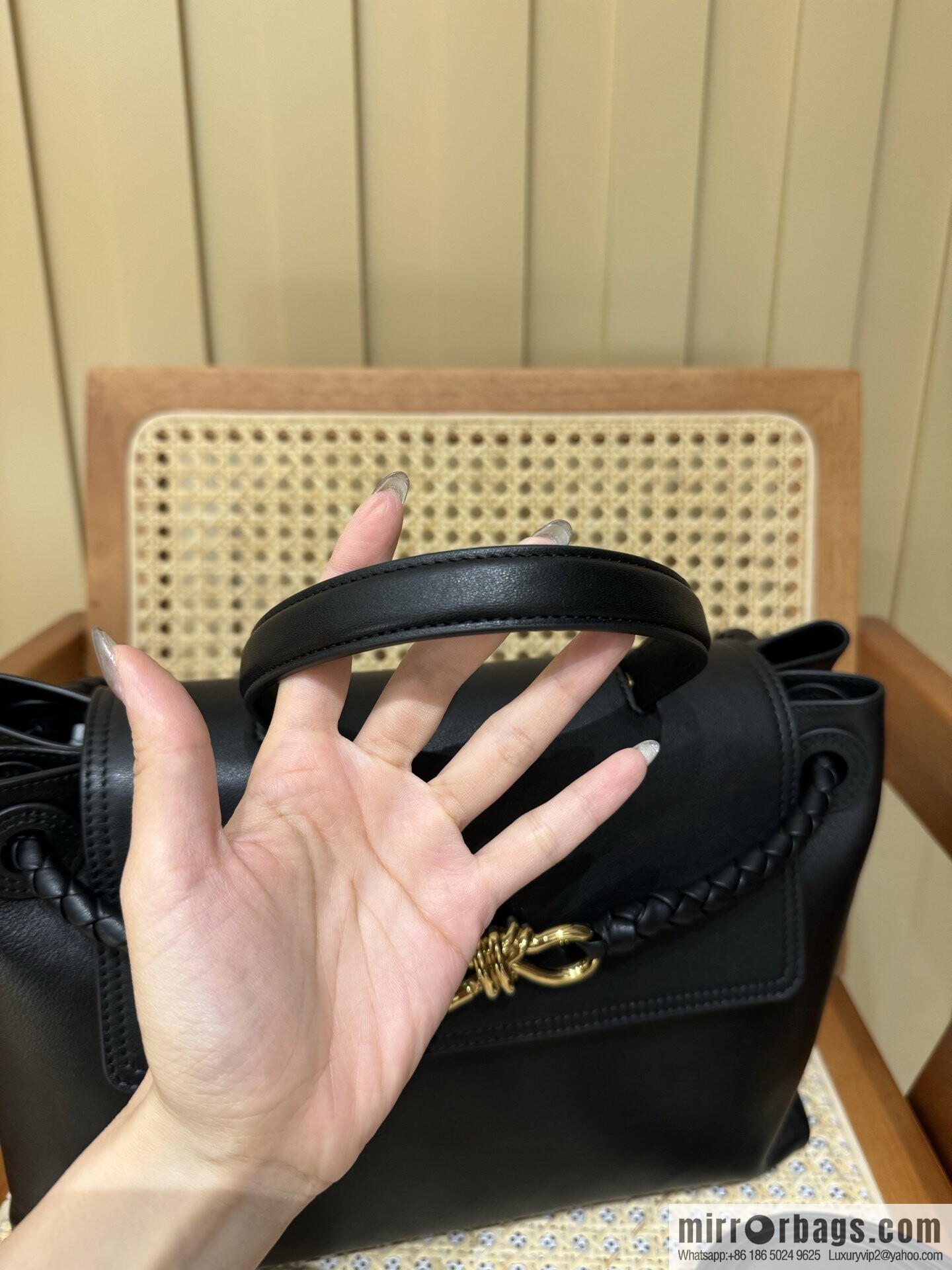 BV Ciao Ciao Handbag 817231 Black