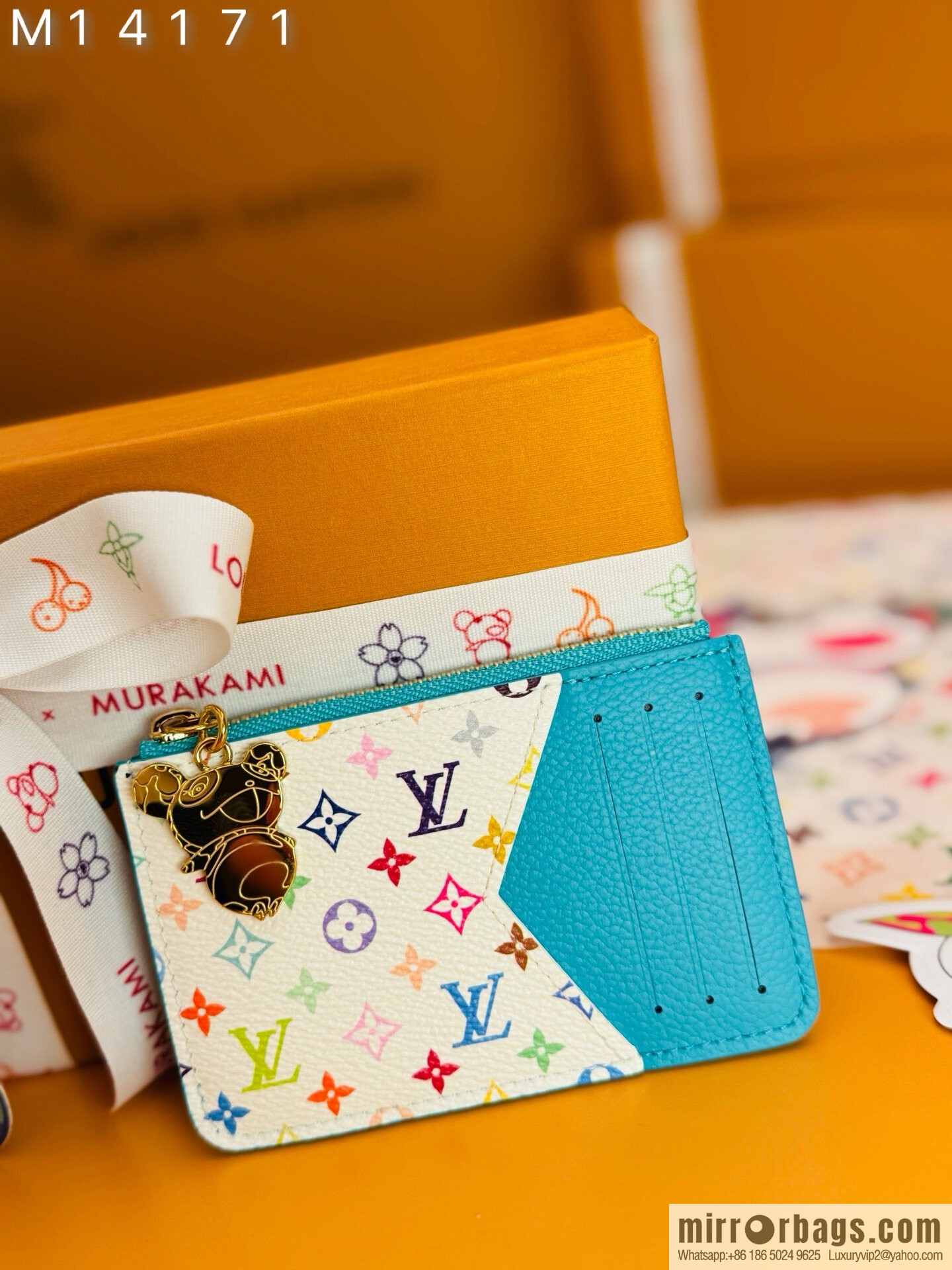 LV M14171 LV x TM Romy Card Holder