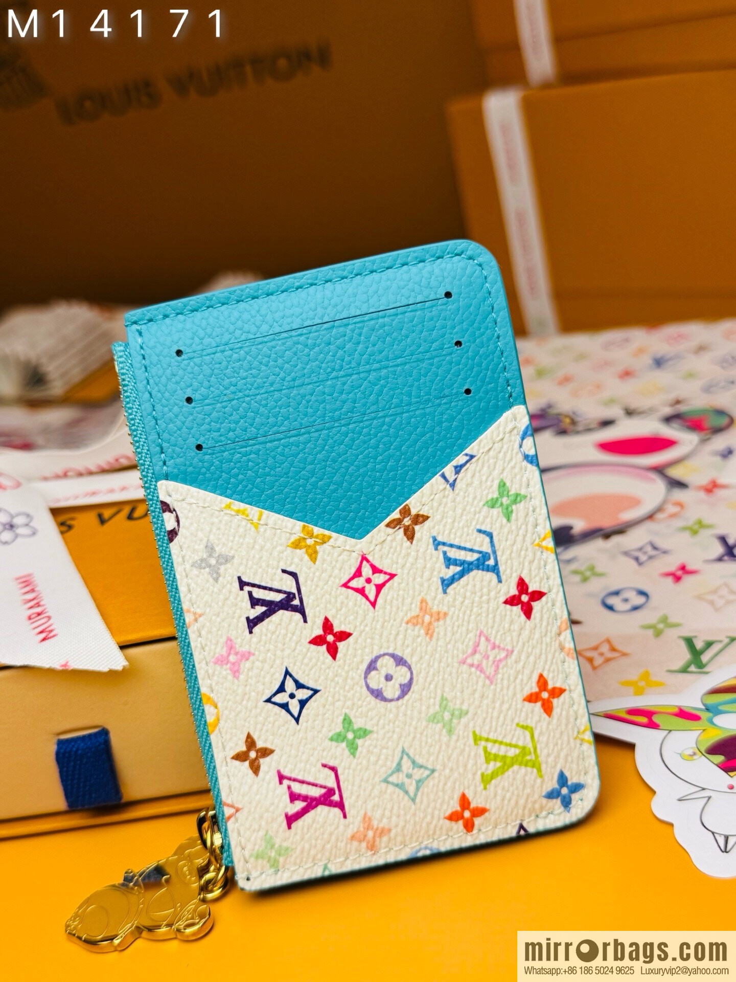 LV M14171 LV x TM Romy Card Holder