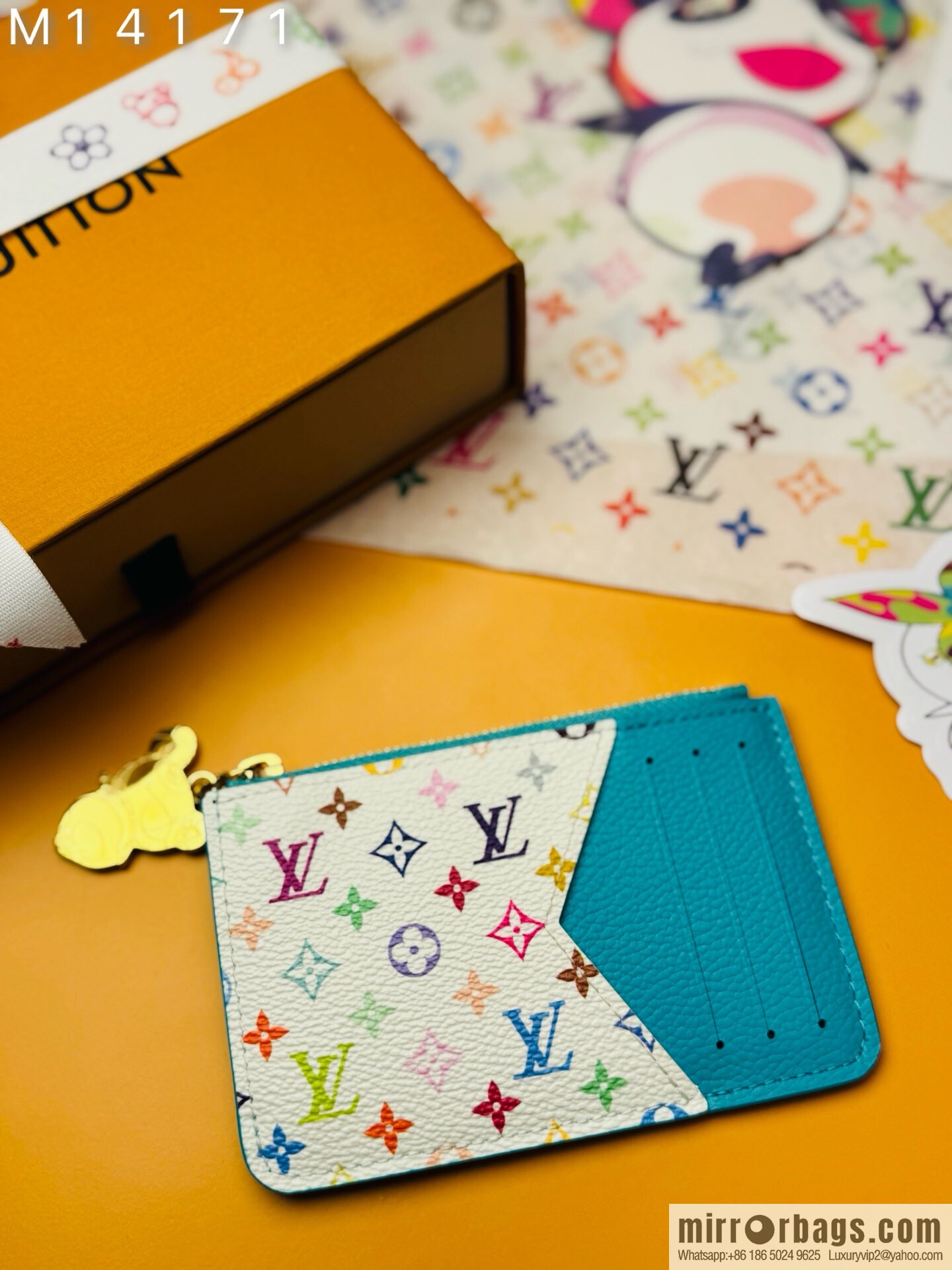 LV M14171 LV x TM Romy Card Holder