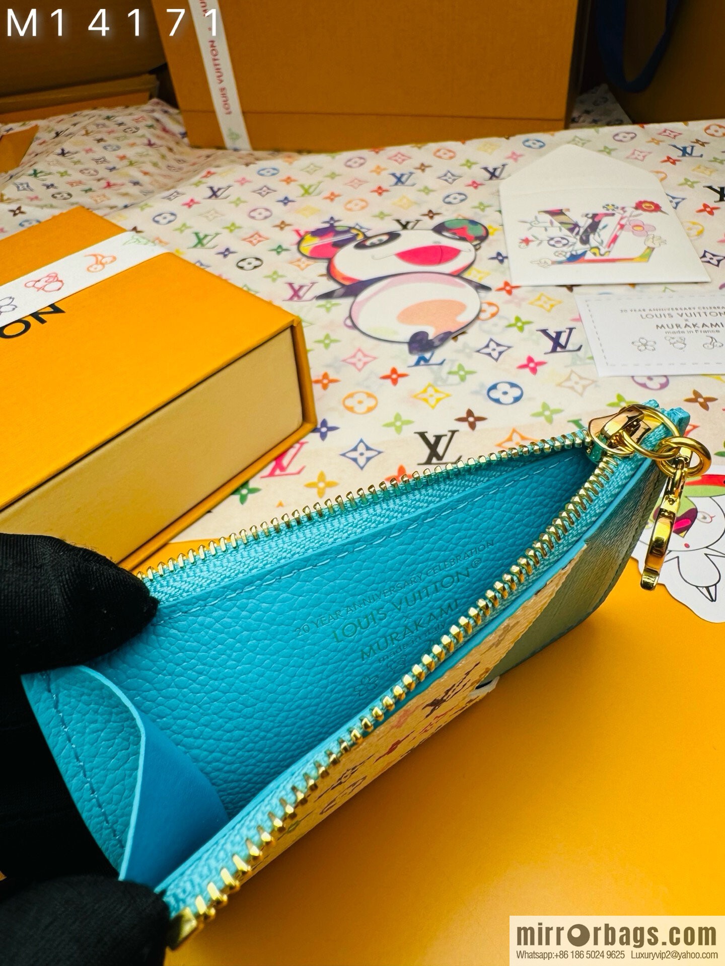 LV M14171 LV x TM Romy Card Holder