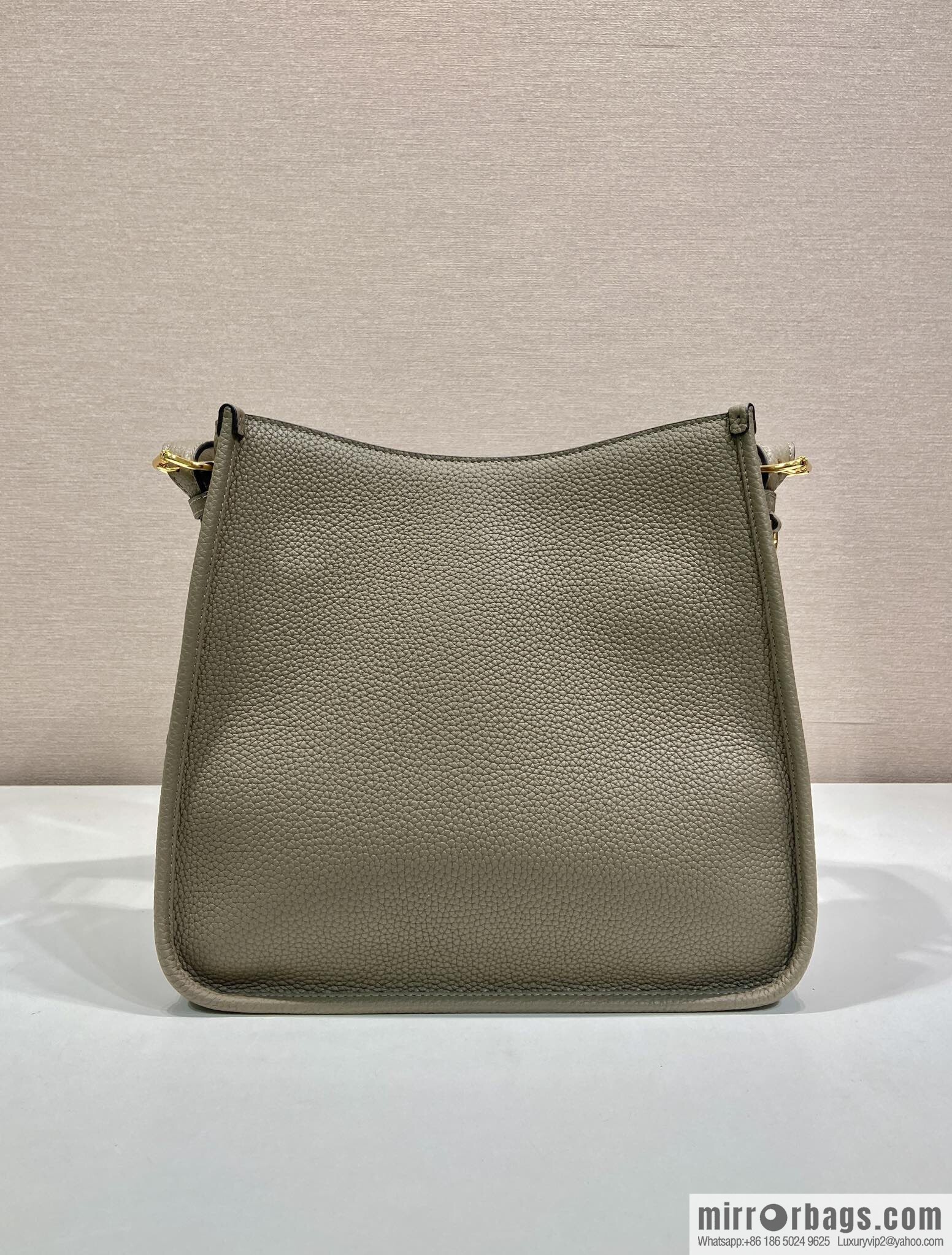 PRADA 👏 new fabric oblique span bag 👏 1BC073-1/large tote bag, grey
