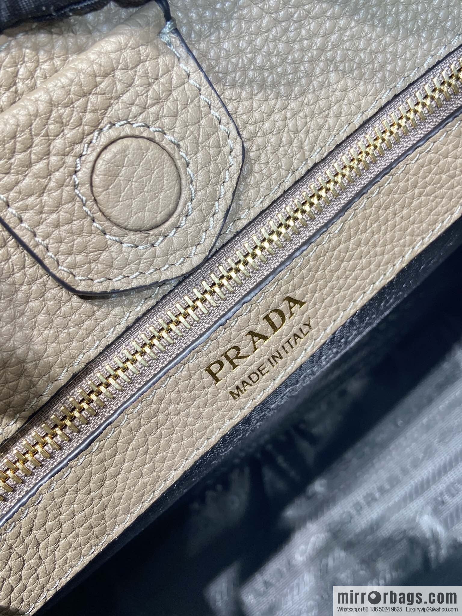 PRADA 👏 new fabric oblique span bag 👏 1BC073-1/large tote bag, grey