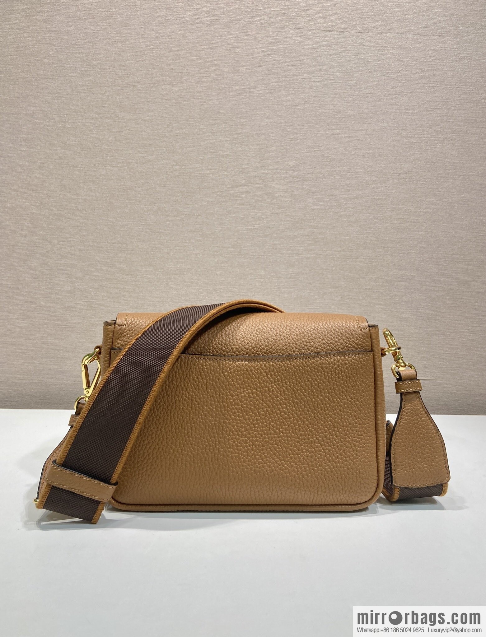 PRADA ๐ new shoulder strap ๐ 1BD314-1 ๐ caramel color
