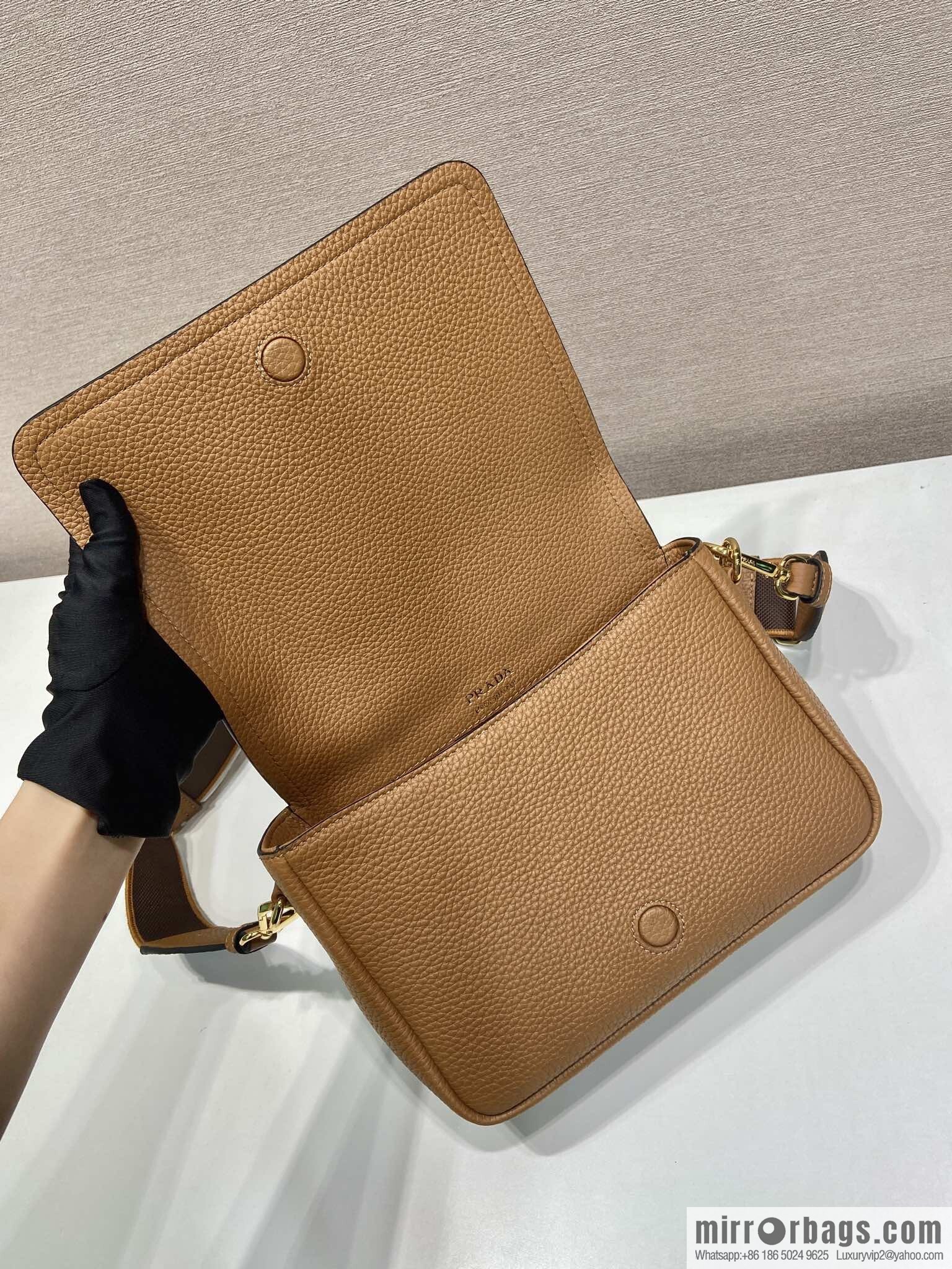 PRADA ๐ new shoulder strap ๐ 1BD314-1 ๐ caramel color
