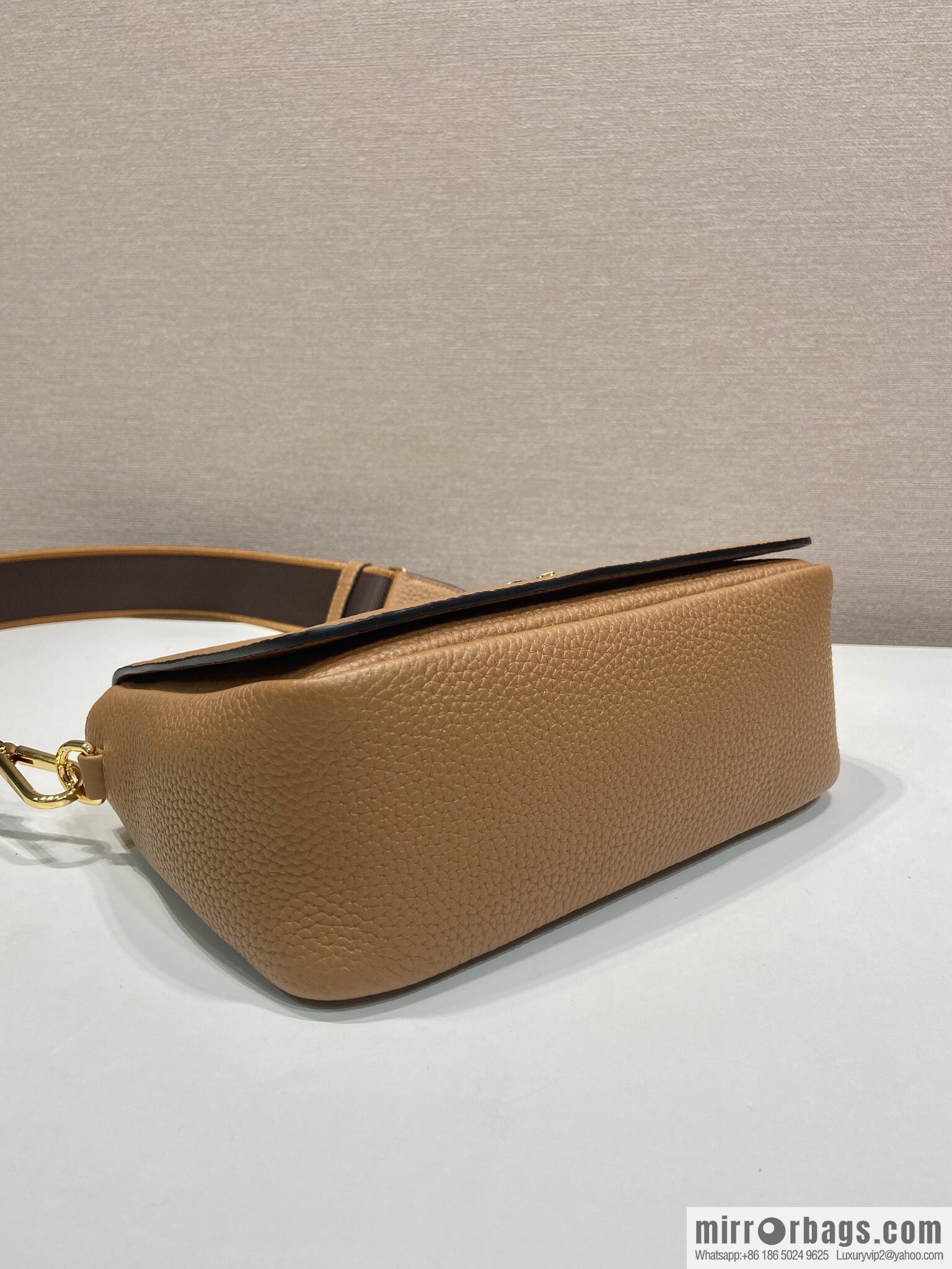PRADA ๐ new shoulder strap ๐ 1BD314-1 ๐ caramel color