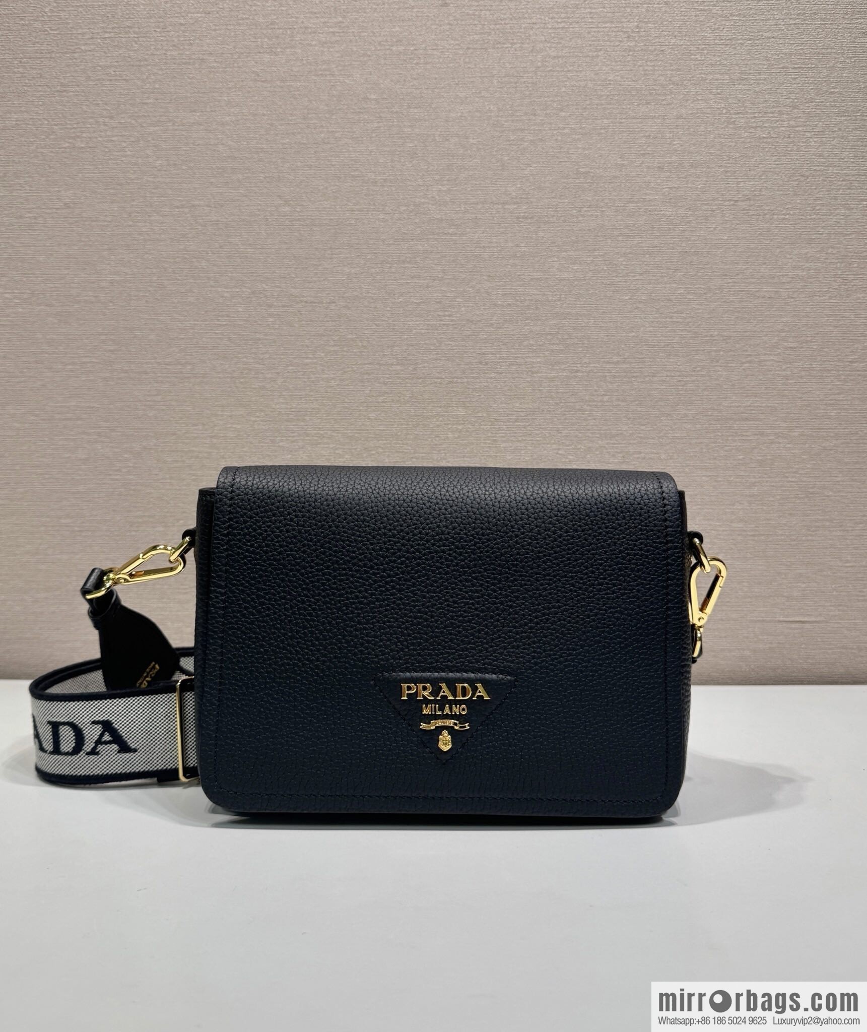 PRADA 🎉 new shoulder strap 🎉 1BD314-1 🎉 black