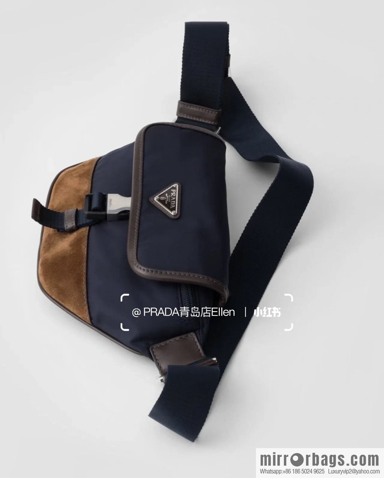 PRADA 🎉 new fanny pack 🎉 2VH176 new color 🎉🎉 blue
