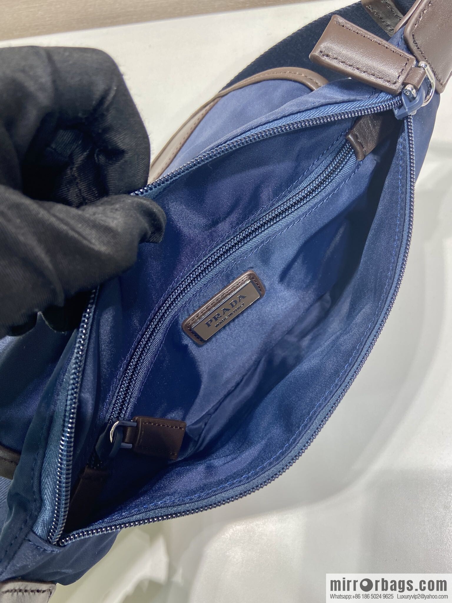 PRADA 🎉 new fanny pack 🎉 2VH176 new color 🎉🎉 blue