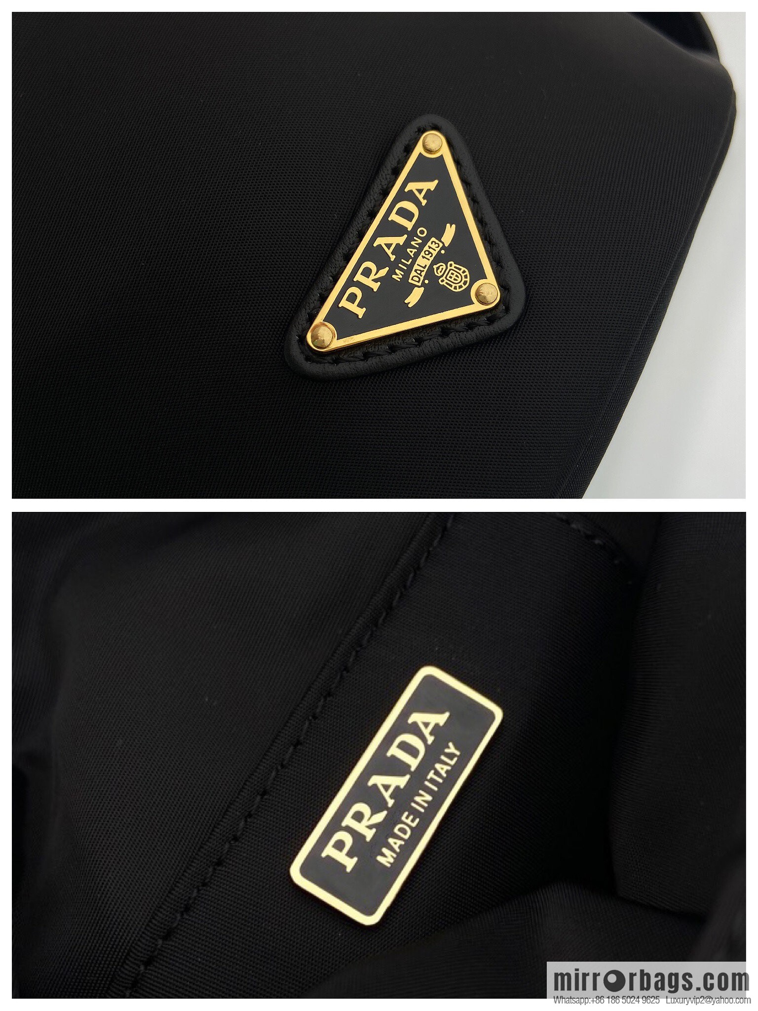 PRADA 🎉 new catwalk model 🎉 1BE088 rich small bucket 🎉🎉 black
