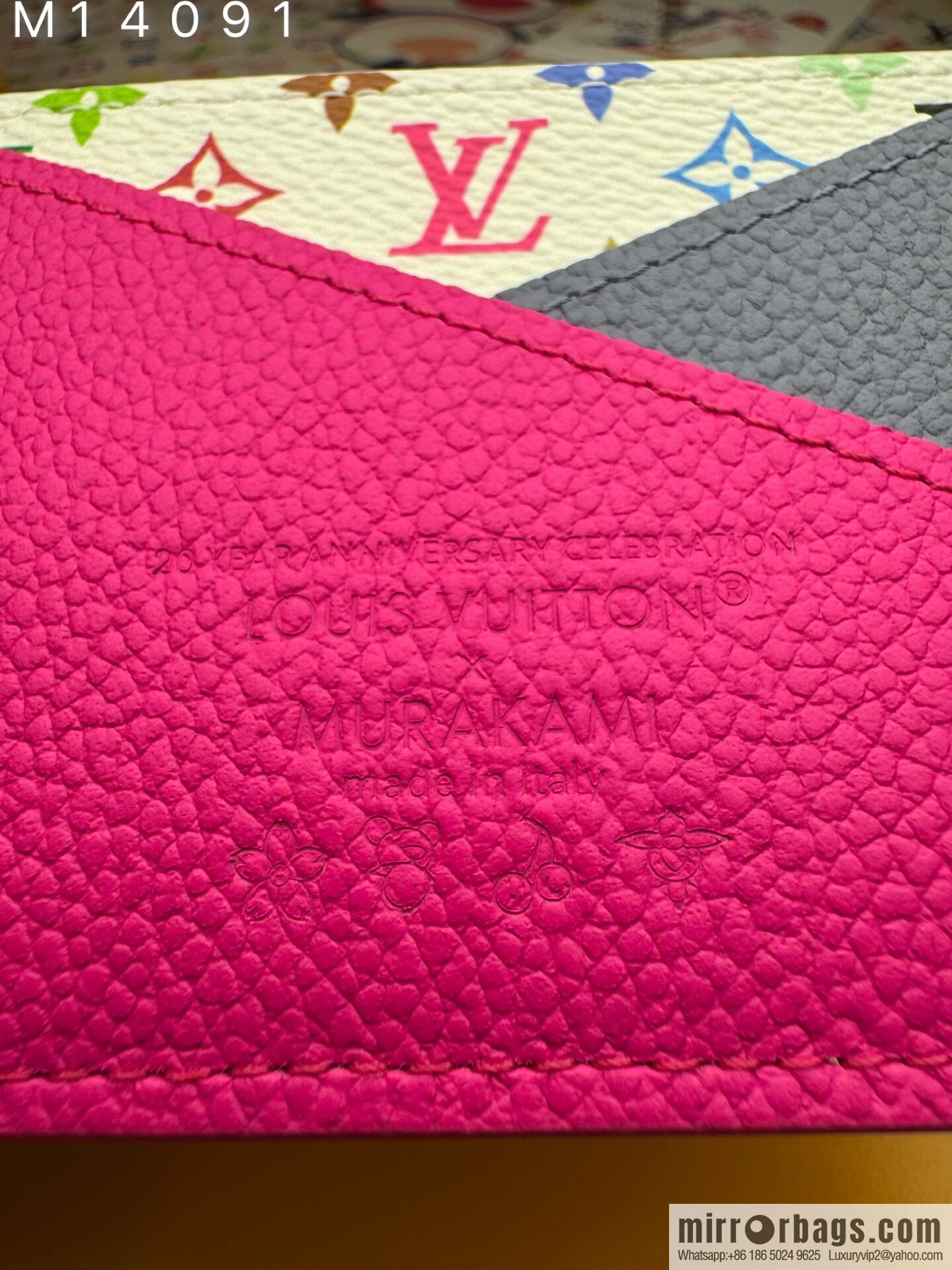 LV M14091 LV x TM Cris-Cross Card Holder