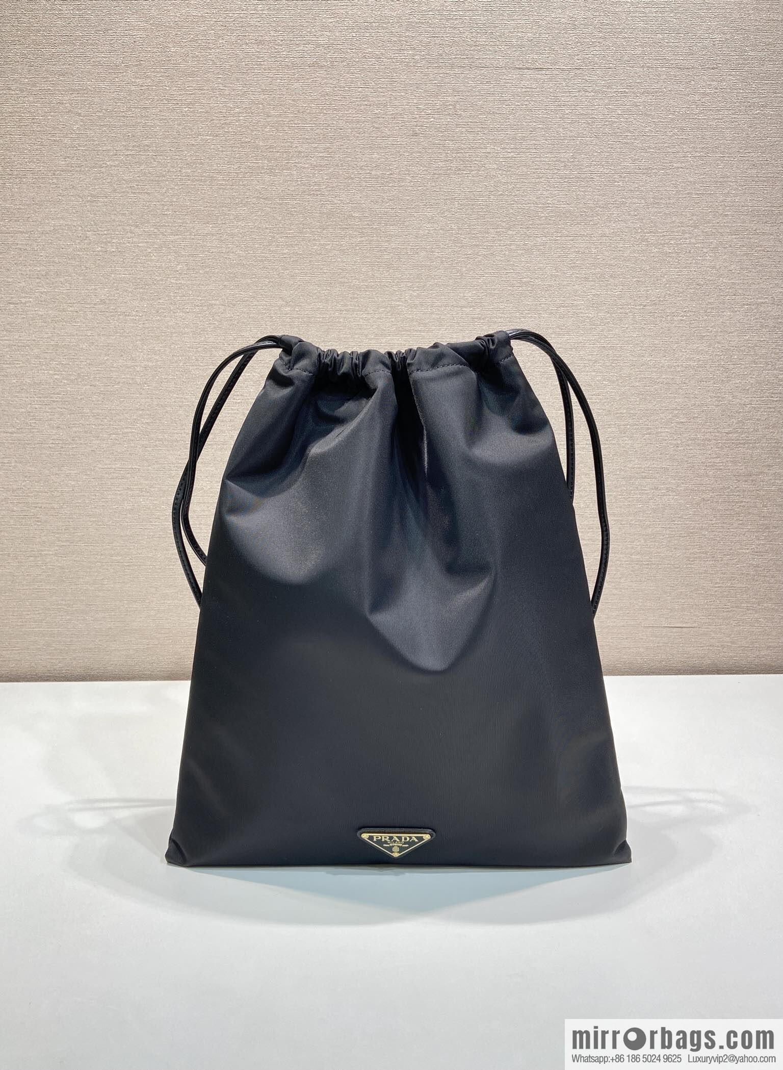 PRADA 🎉 new handbag 🎉 1NK001 drawstring pouch 🎉 black