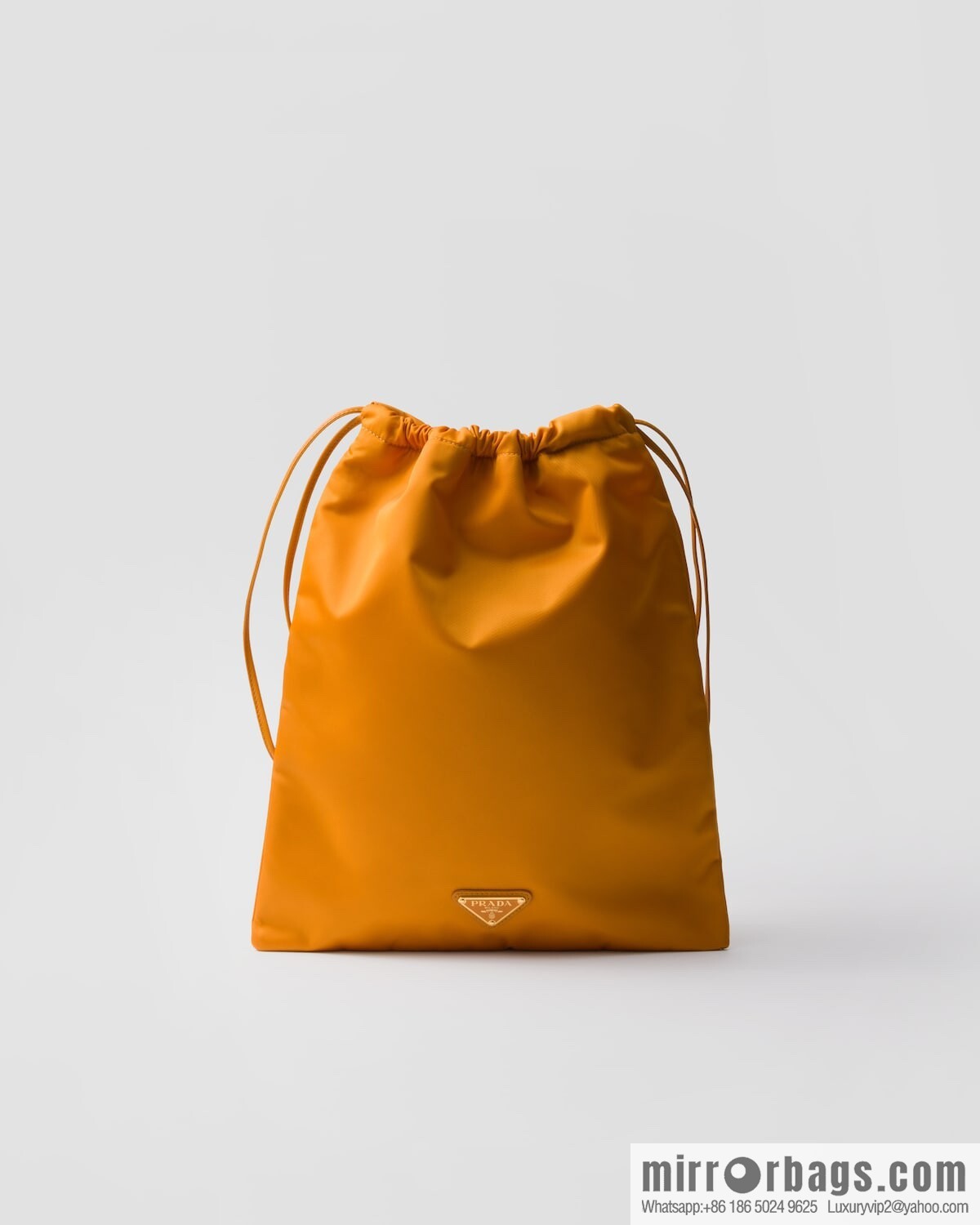 PRADA 🎉 new handbag 🎉 1NK001 drawstring pouch 🎉 orange