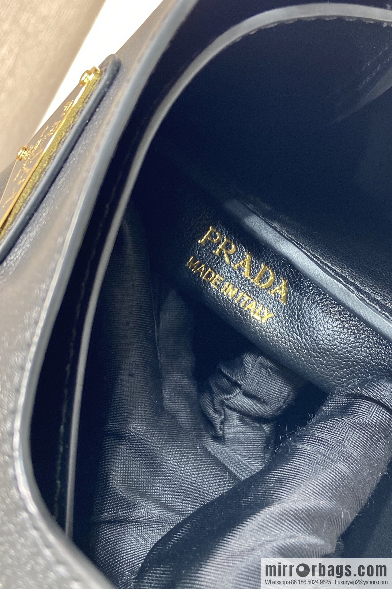 PRADA 🎉 new basket 🎉 1BG542 cowhide 🎉🎉 black