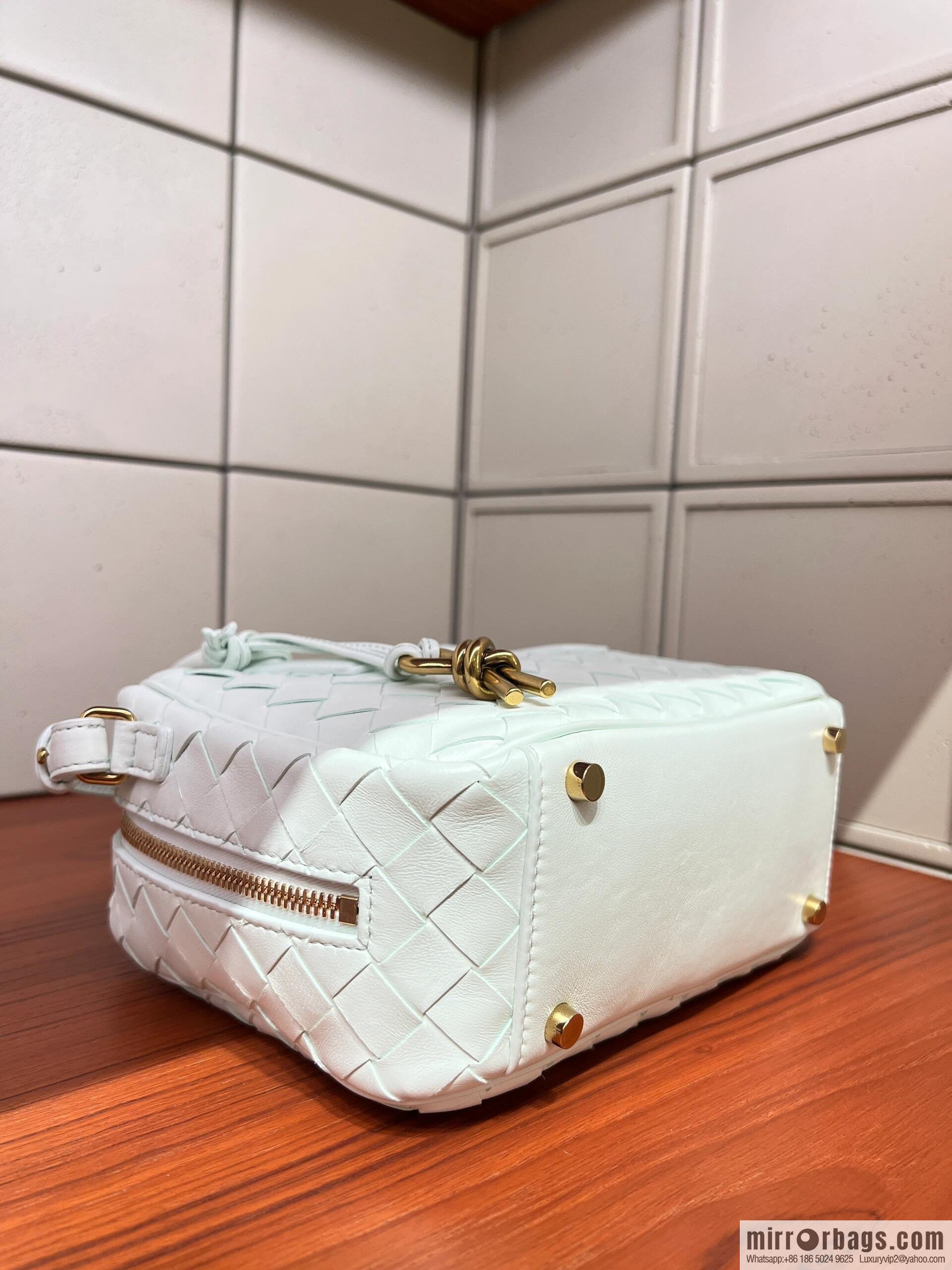 BV S Getaway Handbag 776736 Glacier Blue
