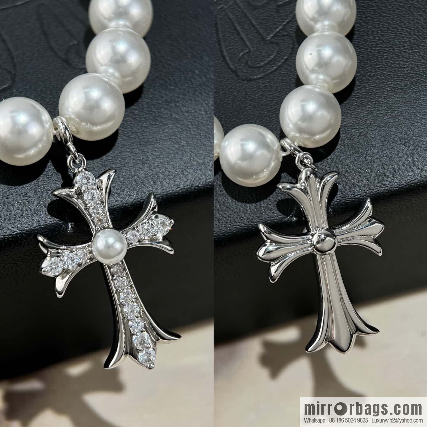 ❗New ❗ ☀ New Croxin Cross Pearl Necklace, Bracelet ☀