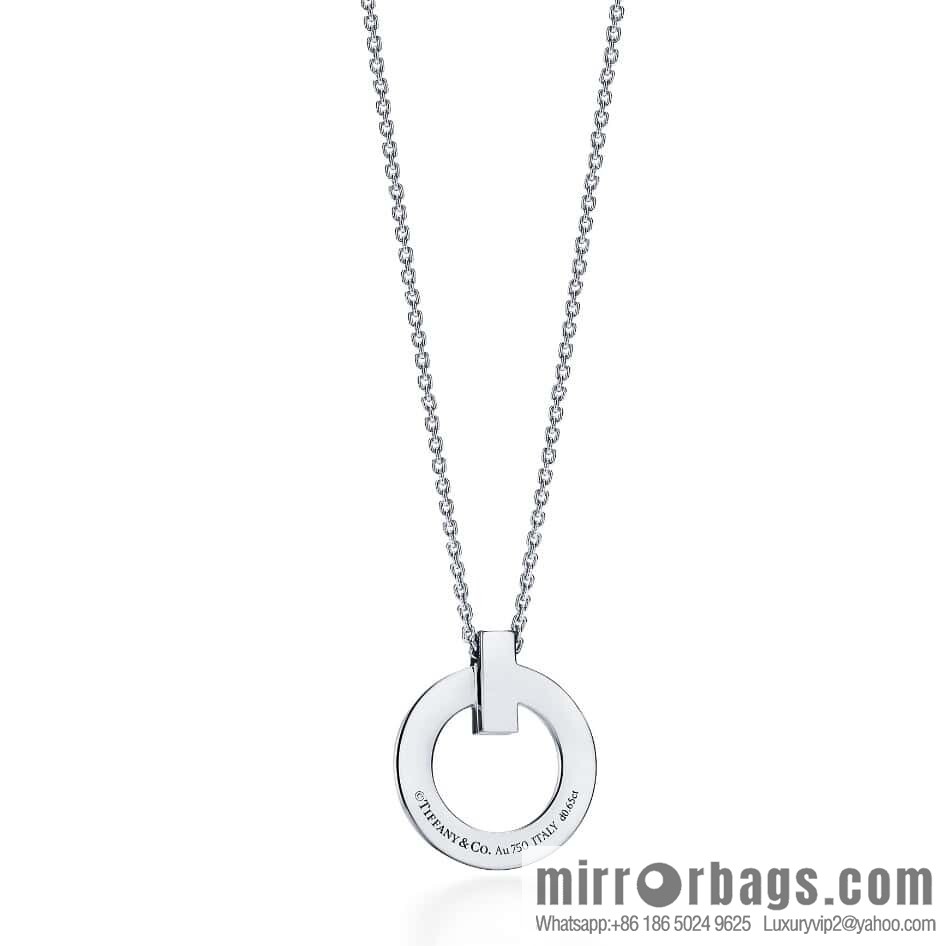 ❗️New ❗️ ☀ Tiffany & co Tiffany T1 Full Diamond Circle Necklace ☀