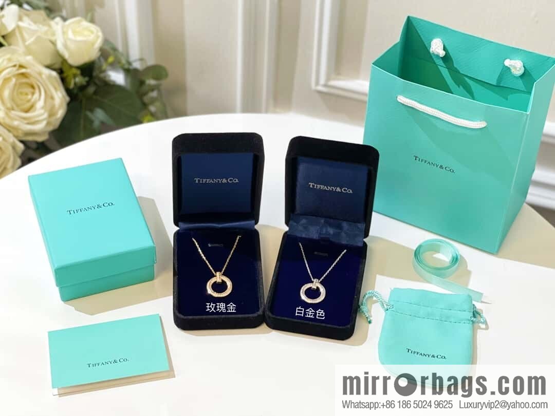 ❗️New ❗️ ☀ Tiffany & co Tiffany T1 Full Diamond Circle Necklace ☀