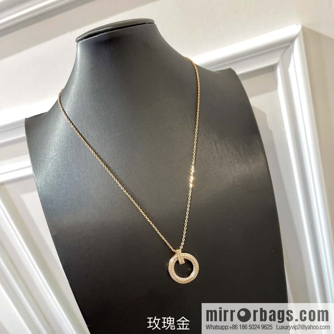 ❗️New ❗️ ☀ Tiffany & co Tiffany T1 Full Diamond Circle Necklace ☀