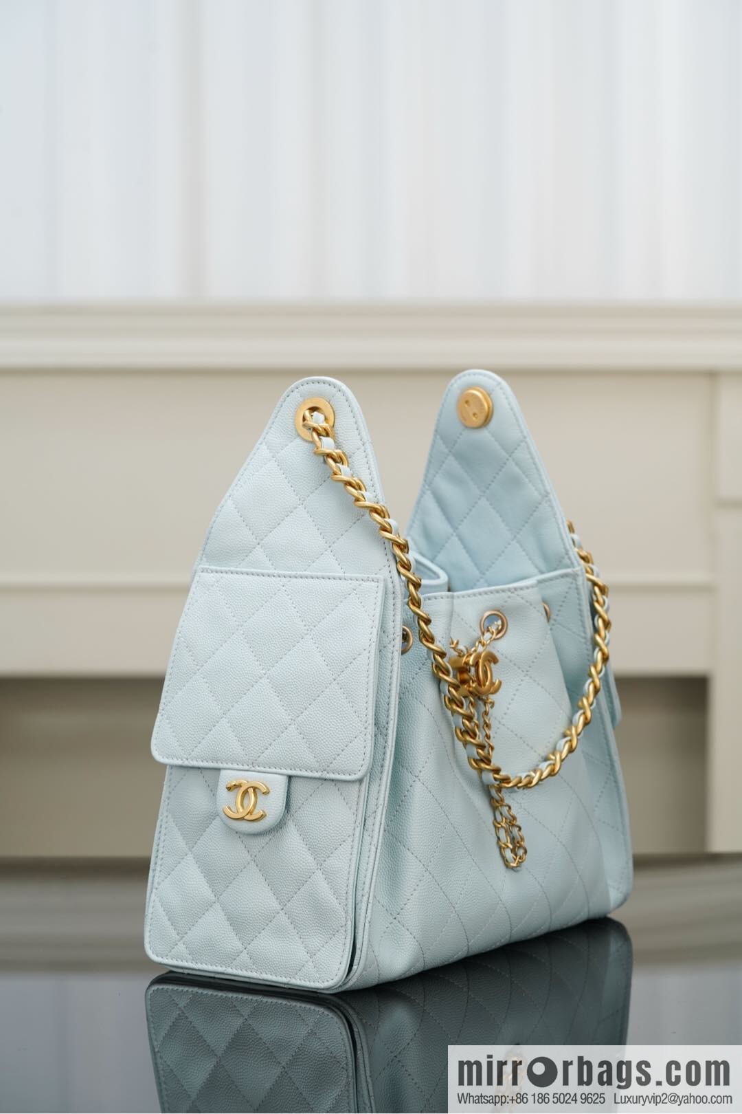 ππ‘ππ§ππ₯ πππ¬ π¬π¦ππ₯π₯ π‘π¨ππ¨ Drawstring Bucket Bag, Tiffany Blue π S AS5293