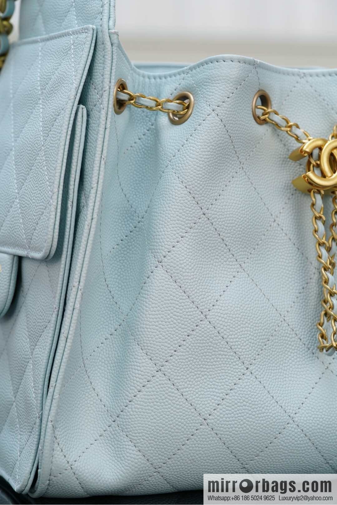 ππ‘ππ§ππ₯ πππ¬ π¬π¦ππ₯π₯ π‘π¨ππ¨ Drawstring Bucket Bag, Tiffany Blue π S AS5293