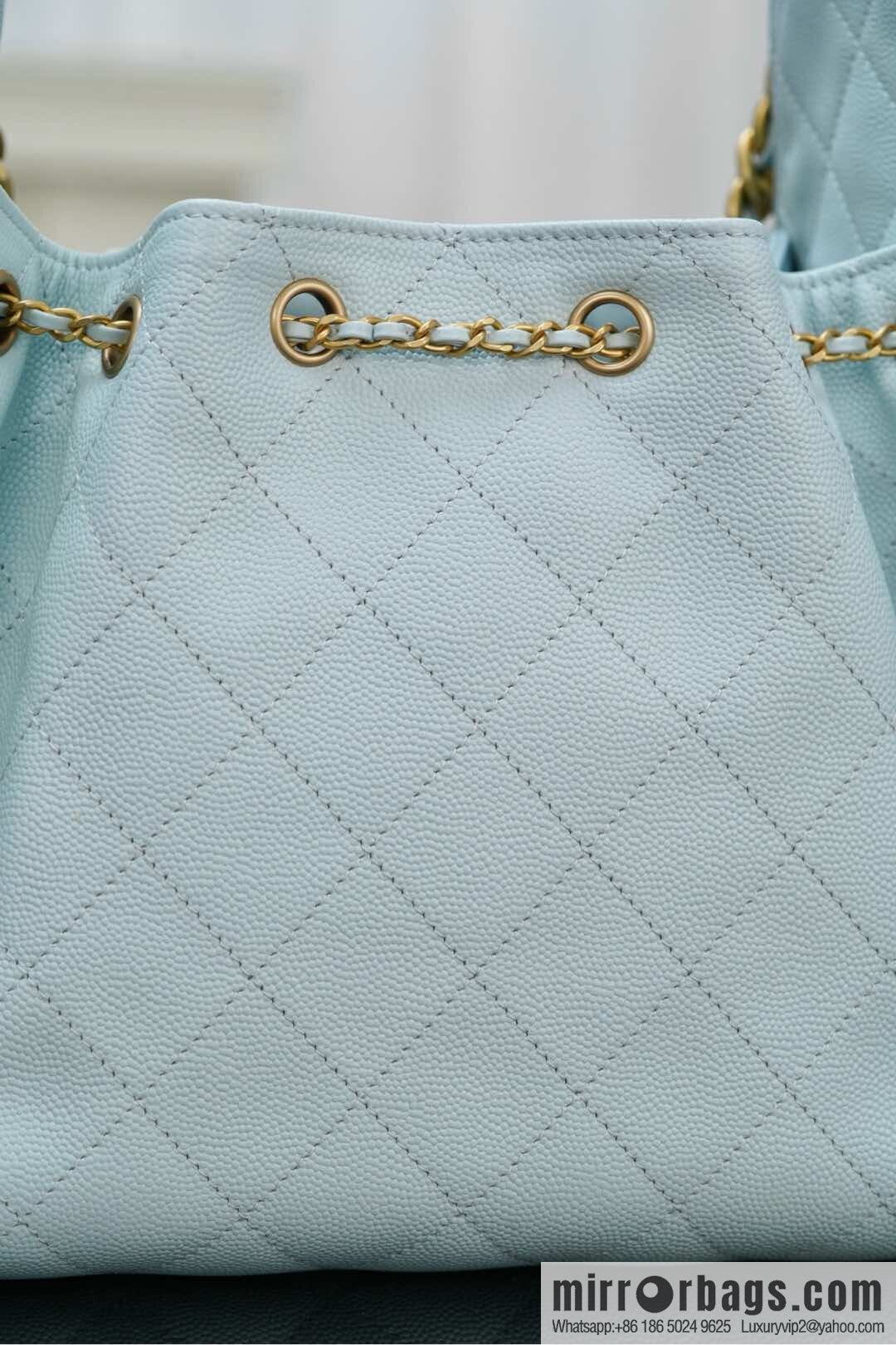 ππ‘ππ§ππ₯ πππ¬ π¬π¦ππ₯π₯ π‘π¨ππ¨ Drawstring Bucket Bag, Tiffany Blue π S AS5293