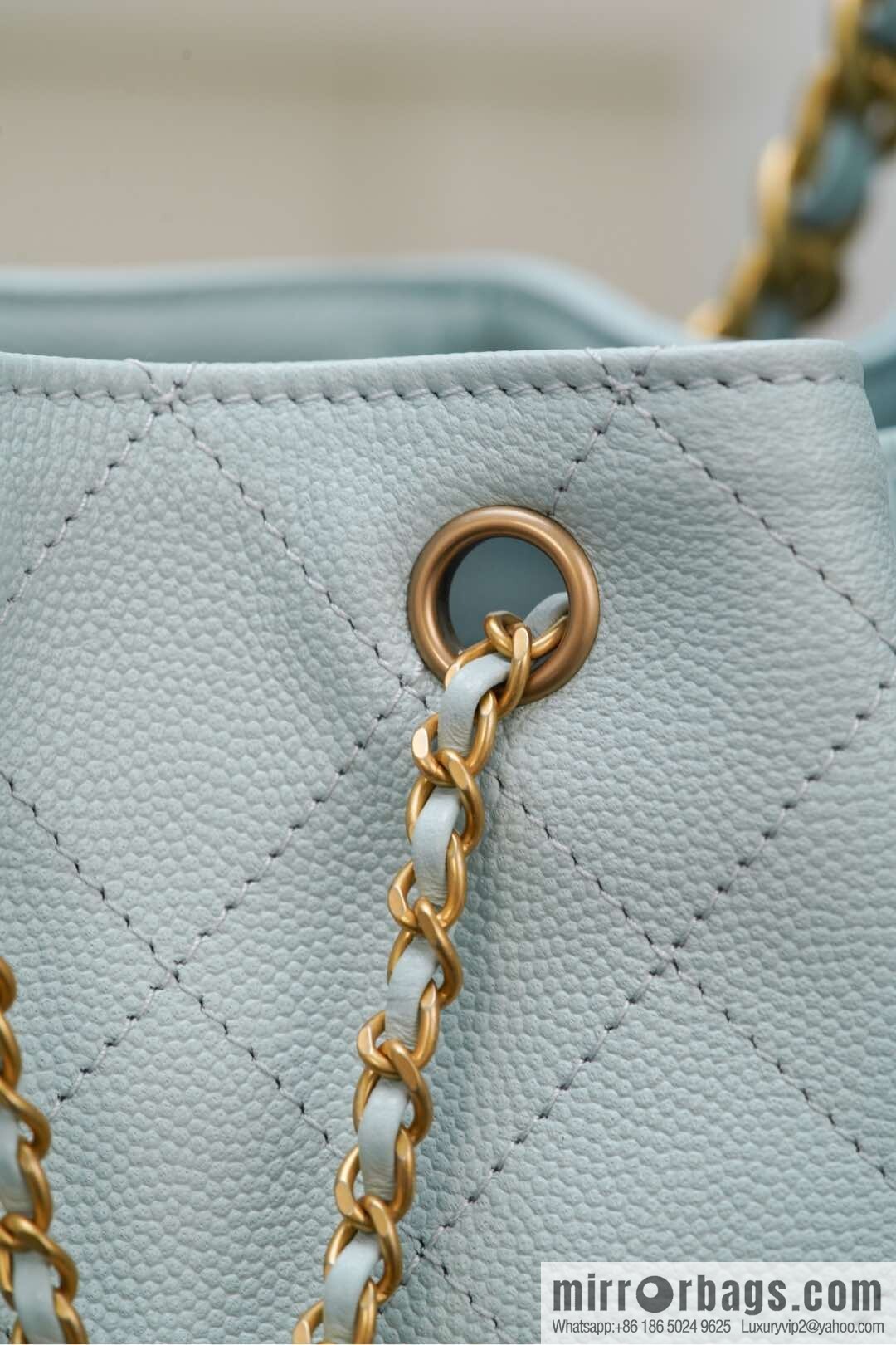 ππ‘ππ§ππ₯ πππ¬ π¬π¦ππ₯π₯ π‘π¨ππ¨ Drawstring Bucket Bag, Tiffany Blue π S AS5293