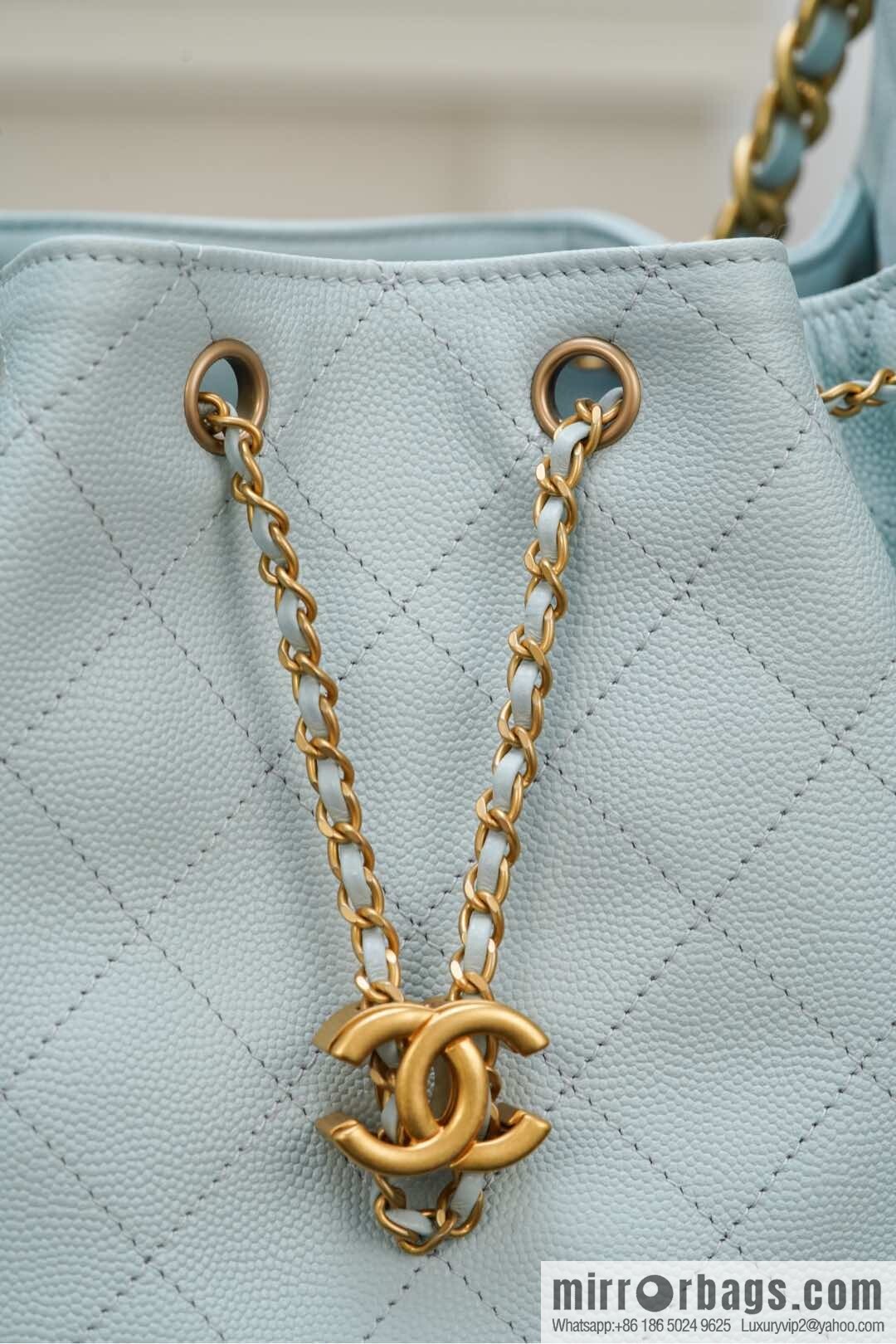 ππ‘ππ§ππ₯ πππ¬ π¬π¦ππ₯π₯ π‘π¨ππ¨ Drawstring Bucket Bag, Tiffany Blue π S AS5293