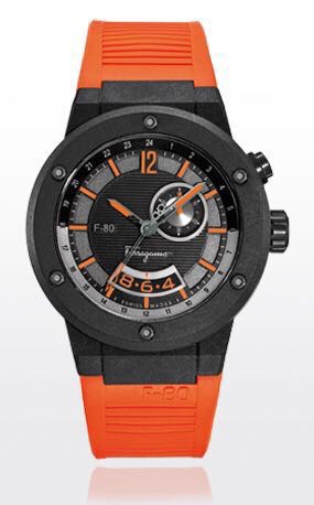 Ferragamo titanium case, flagship series F80 men's watch diameter 44mm