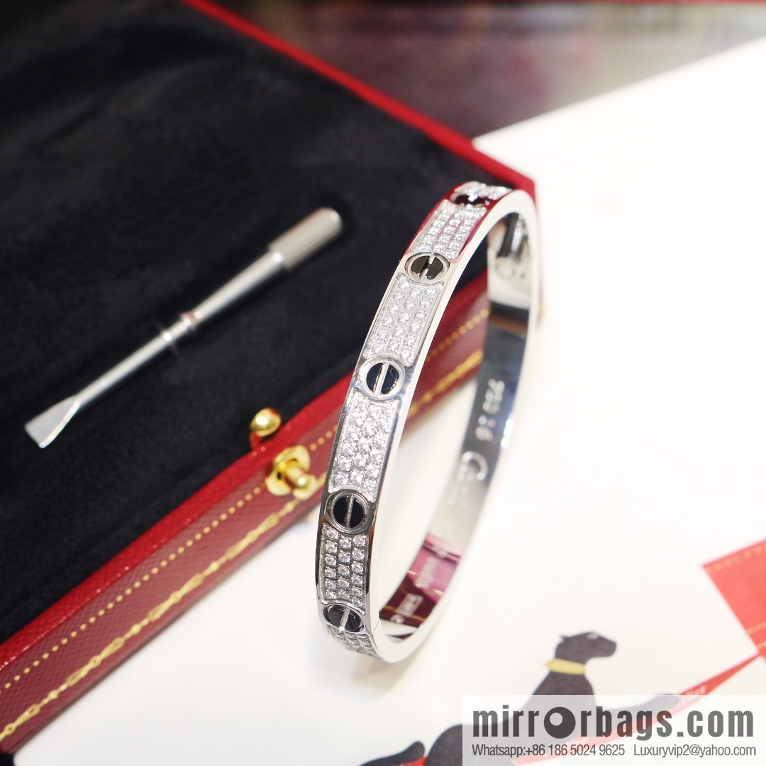 Cartier Classic Black Nail Gypsy Bracelet
