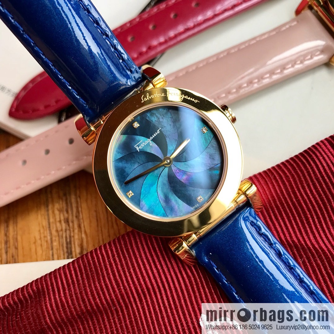 Ferragamo, Ferragamo F50 fashion quartz women's watch, original quartz movement