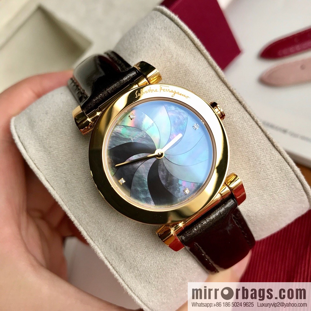 Ferragamo, Ferragamo F50 fashion quartz women's watch, original quartz movement