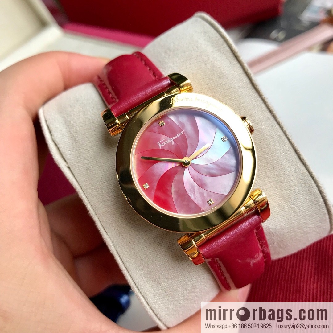 Ferragamo, Ferragamo F50 fashion quartz women's watch, original quartz movement