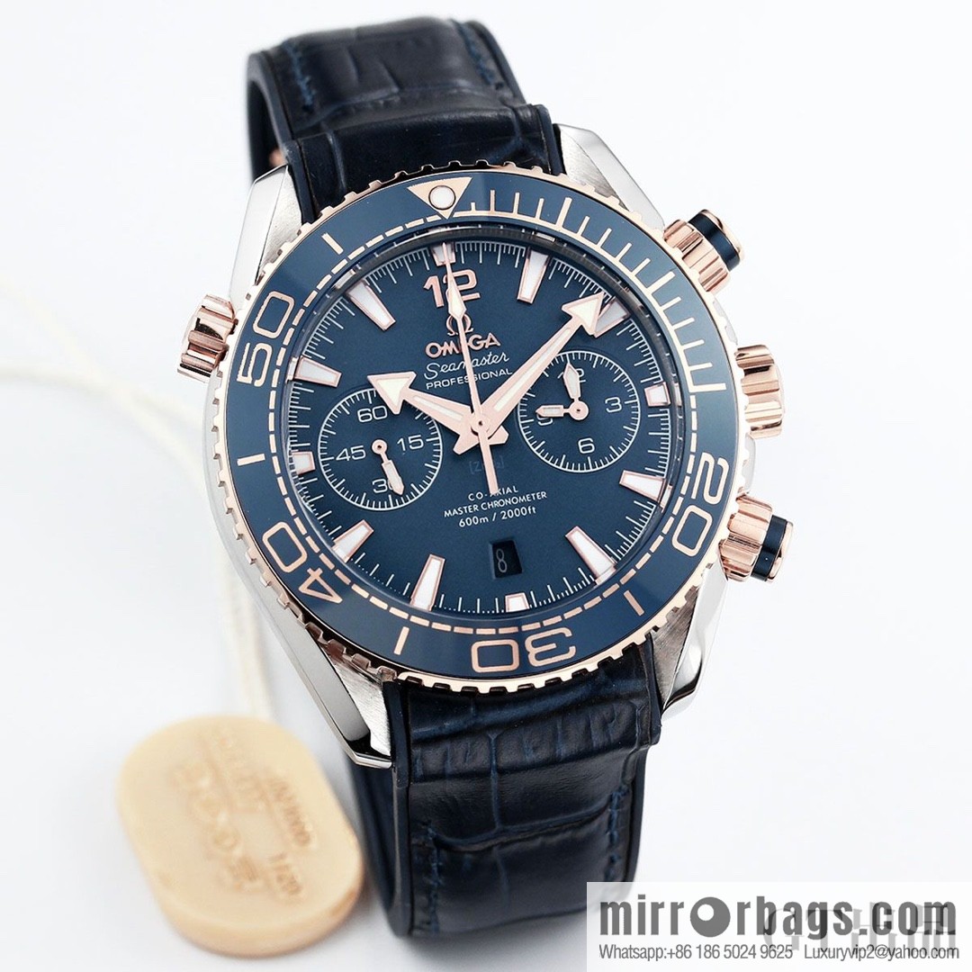 Omega Seamaster 600 meters diving series: movement model: 9900, running second timing automatic machine, watch diameter 45.5mm