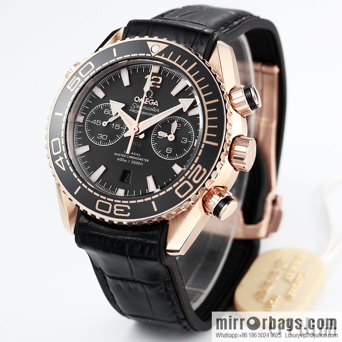 Omega Seamaster 600 meters diving series: movement model: 9900, running second timing automatic machine, watch diameter 45.5mm