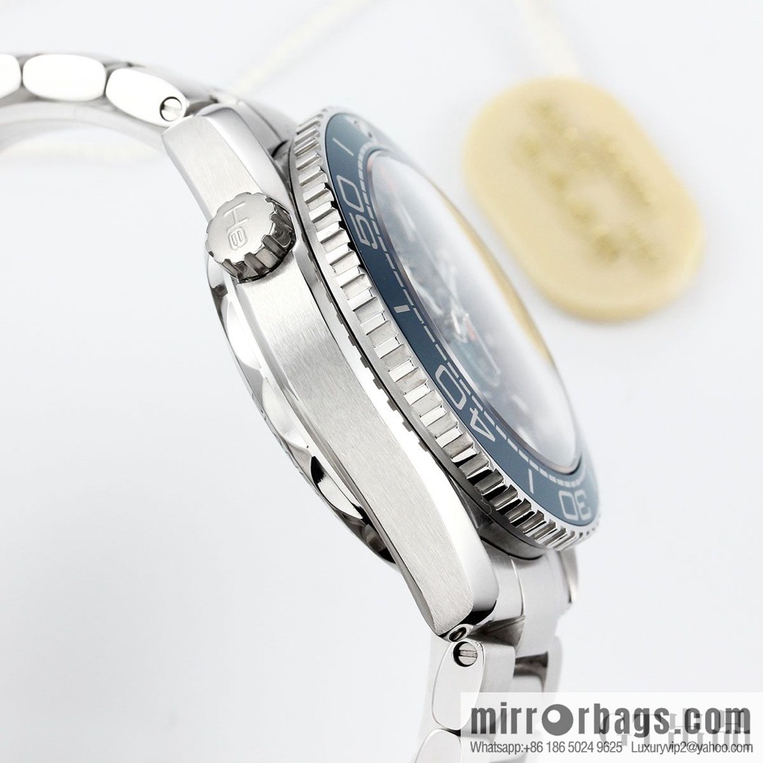 Omega Seamaster 600 meters diving series: movement model: 9900, running second timing automatic machine, watch diameter 45.5mm