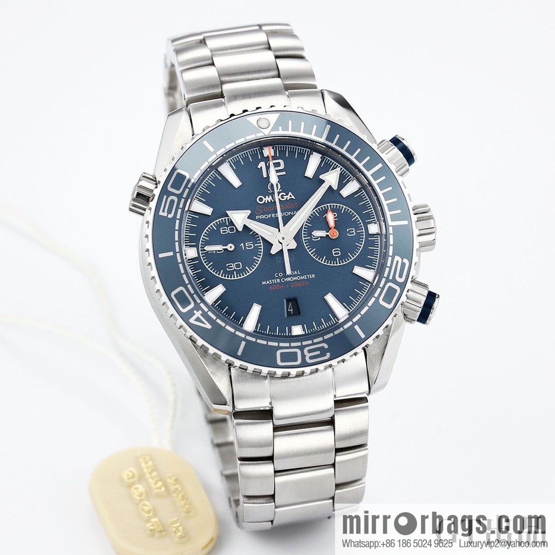 Omega Seamaster 600 meters diving series: movement model: 9900, running second timing automatic machine, watch diameter 45.5mm