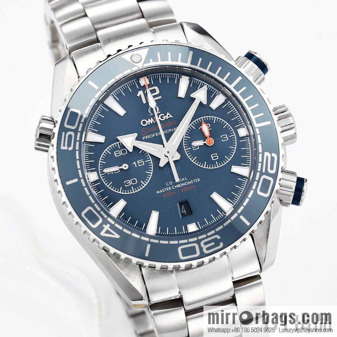 Omega Seamaster 600 meters diving series: movement model: 9900, running second timing automatic machine, watch diameter 45.5mm