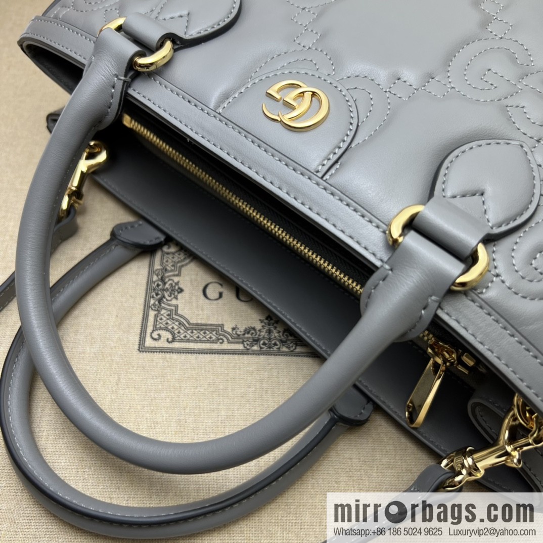 GUCCI Gucci GG Matelassé leather (fabric) tote bag 728236