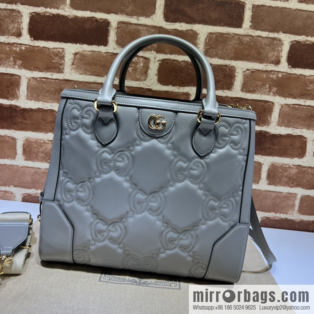 GUCCI Gucci GG Matelassé leather (fabric) tote bag 728236
