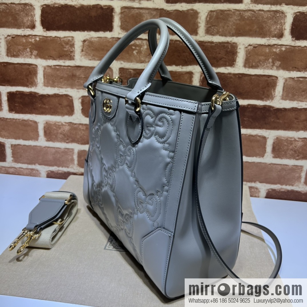 GUCCI Gucci GG Matelassé leather (fabric) tote bag 728236