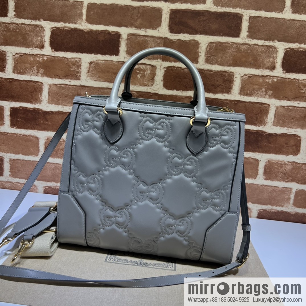 GUCCI Gucci GG Matelassé leather (fabric) tote bag 728236