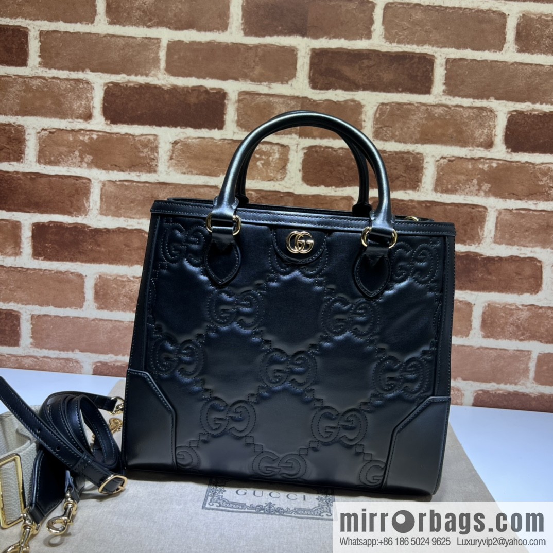 GUCCI Gucci GG Matelassé leather (fabric) tote bag 728236
