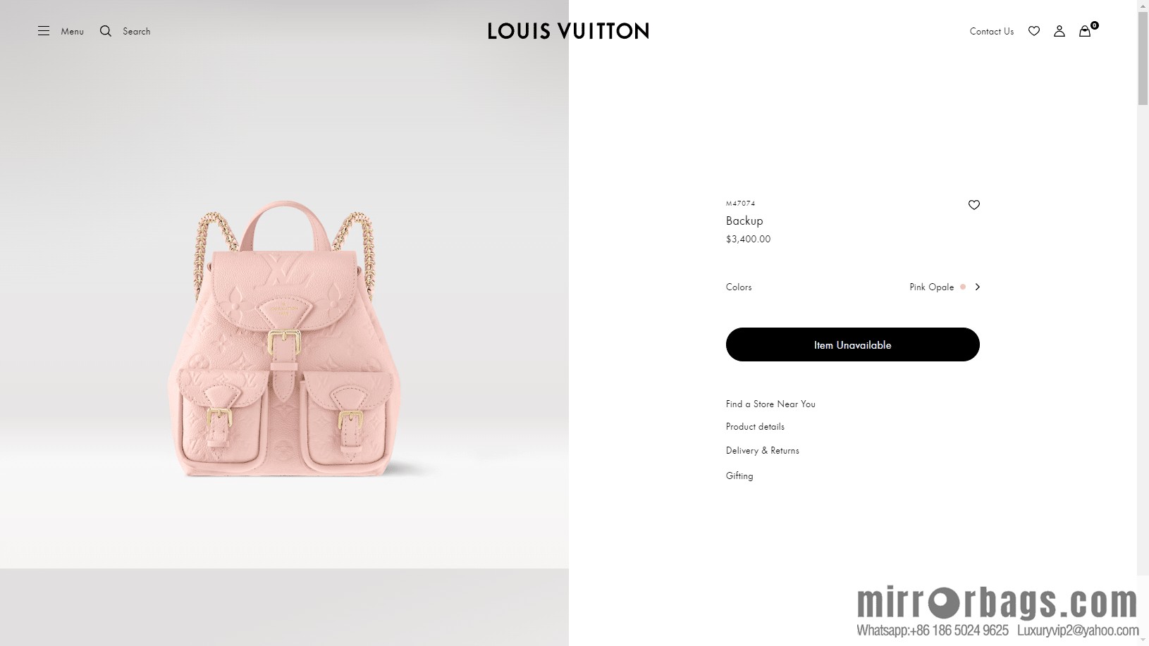 LV M47074 Backup